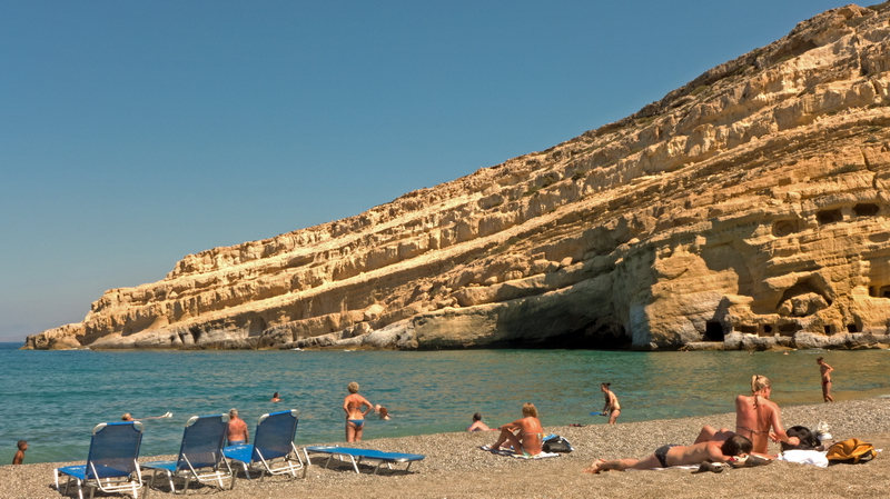  Matala plaža 